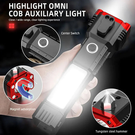8 u 1 LED Baterijska Lampa