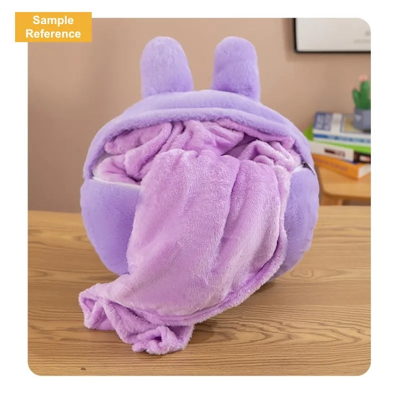 Labubu Set 3 u 1 Ranac, Jastuk i Ćebe