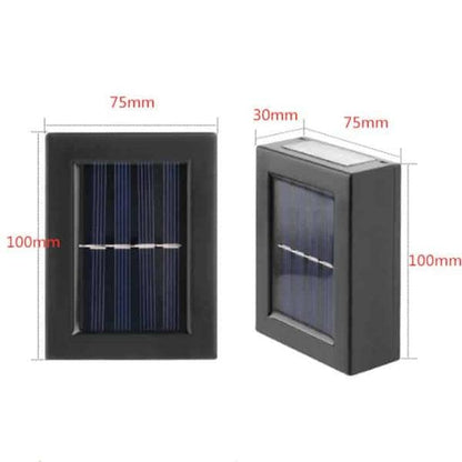 LED Zidna Solarna Lampa (2 Komada) | DUOLUMO
