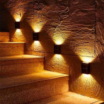 LED Zidna Solarna Lampa (2 Komada) | DUOLUMO
