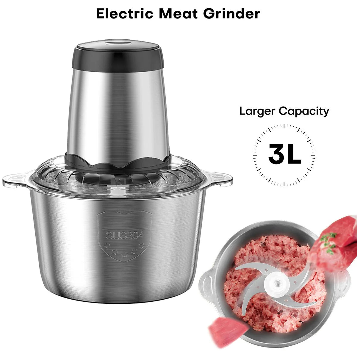 Električni Blender za Meso i Povrće