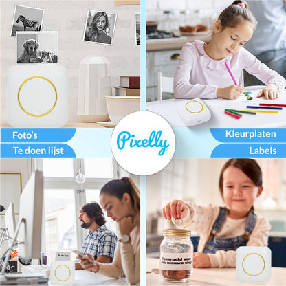 Mini Bluetooth Štampač za Telefon + GRATIS 13 Traka i 5 Markera