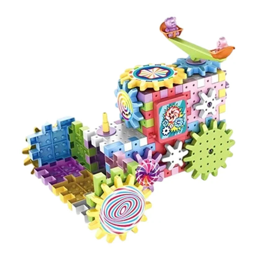 Kreativne Električne Kocke i Zupčanici – 165 Delova