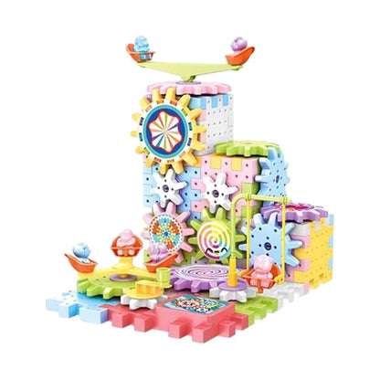 Kreativne Električne Kocke i Zupčanici – 165 Delova