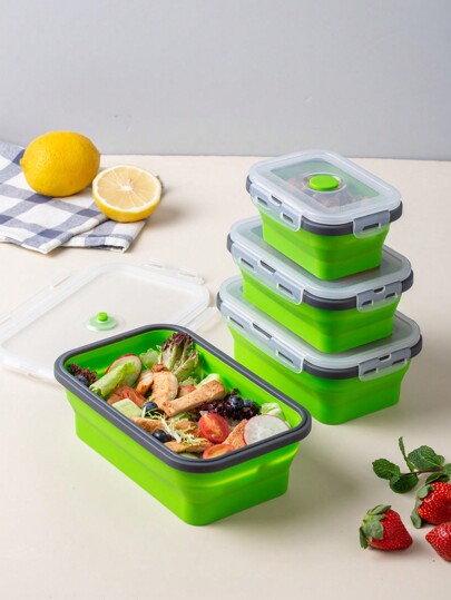 Silikonske Sklopive Posude (4 Komada) | POPLATE