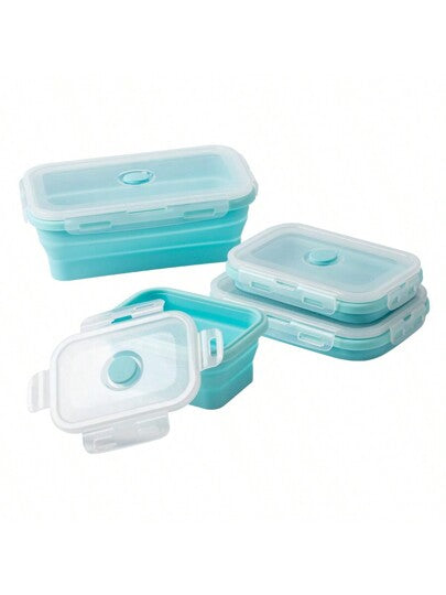 Silikonske Sklopive Posude (4 Komada) | POPLATE