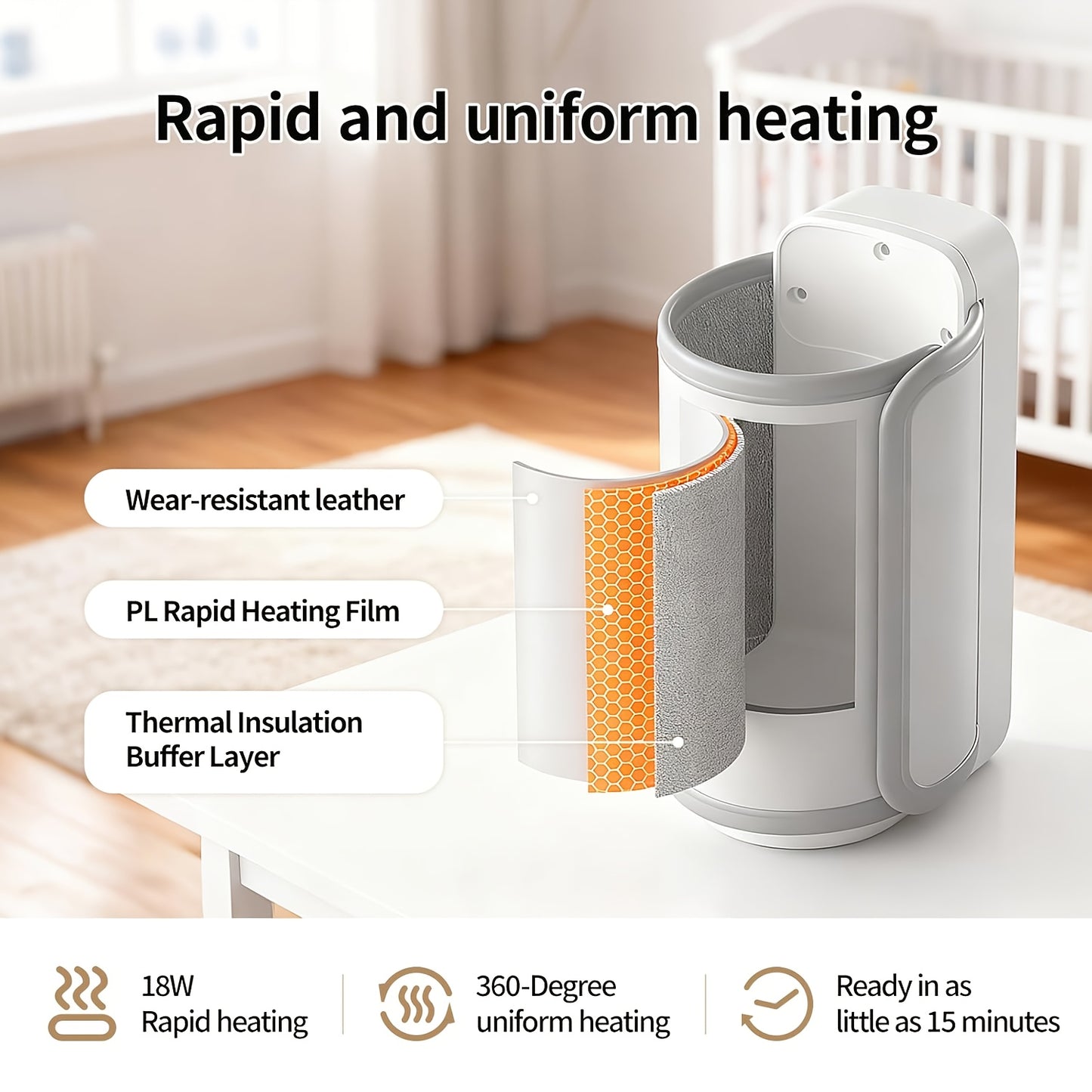 Prenosivi Grejač za Flašice Mleka