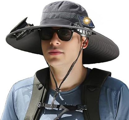 Šešir sa Ventilatorom na Solarno Napajanje