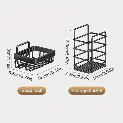 Set Ugaonih Tuš-Polica (5 Komada)