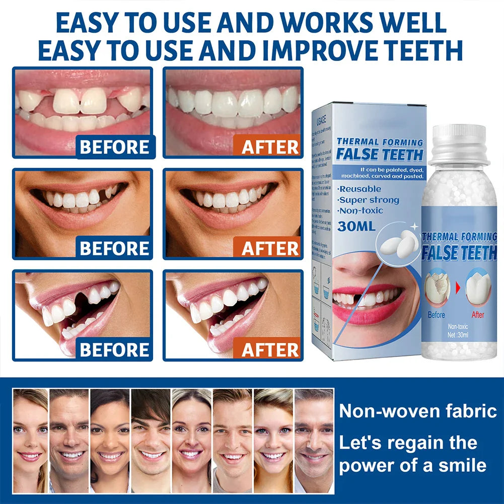 False Teeth – Smesa za Popunjavanje Razmaka Između Zuba