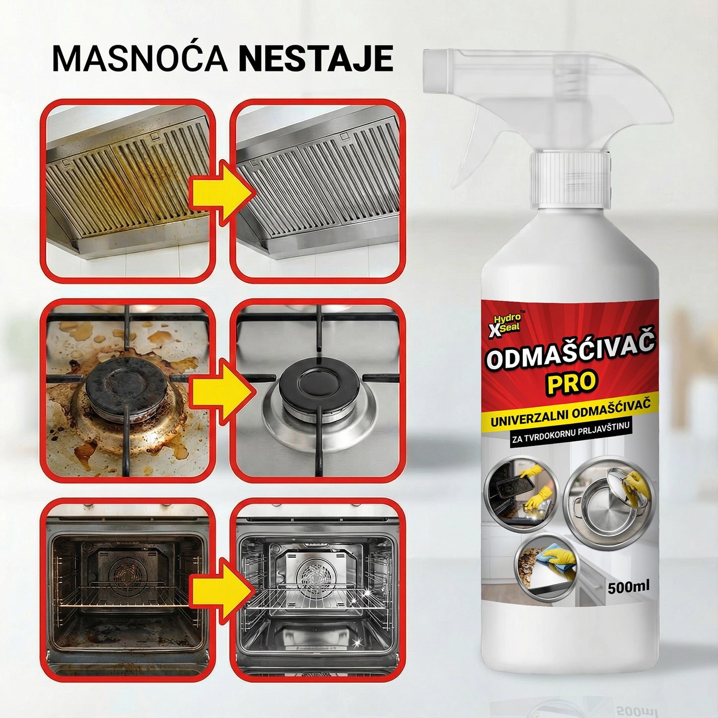 Profesionalni Odmašćivač 500ml