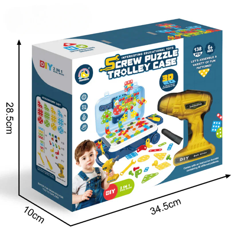 Kreativni Set 2 u 1 za Male Majstore