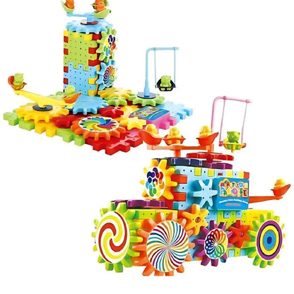 Kreativne Električne Kocke i Zupčanici – 165 Delova