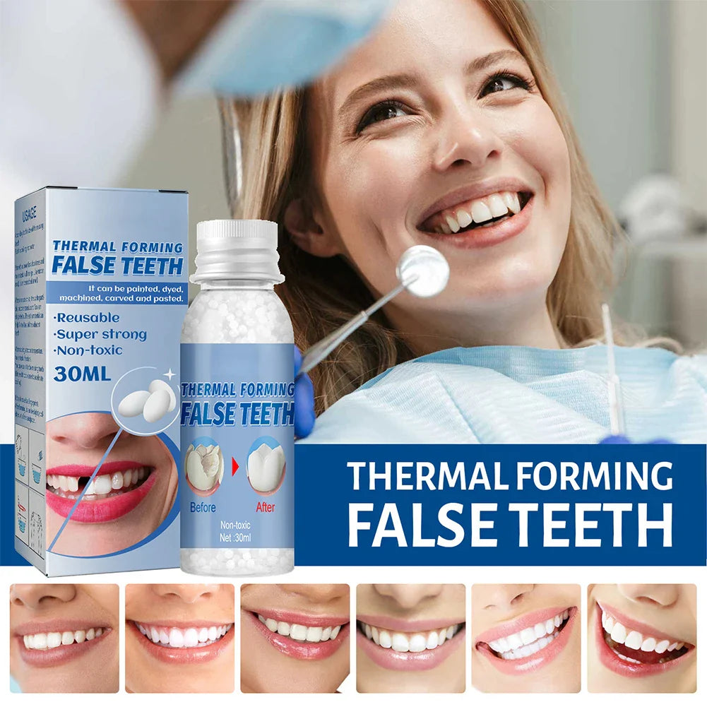 False Teeth – Smesa za Popunjavanje Razmaka Između Zuba