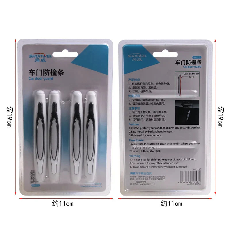 Zaštita Vrata i Bočnih Retrovizora Automobila (4 Komada) | IMPACTIKO