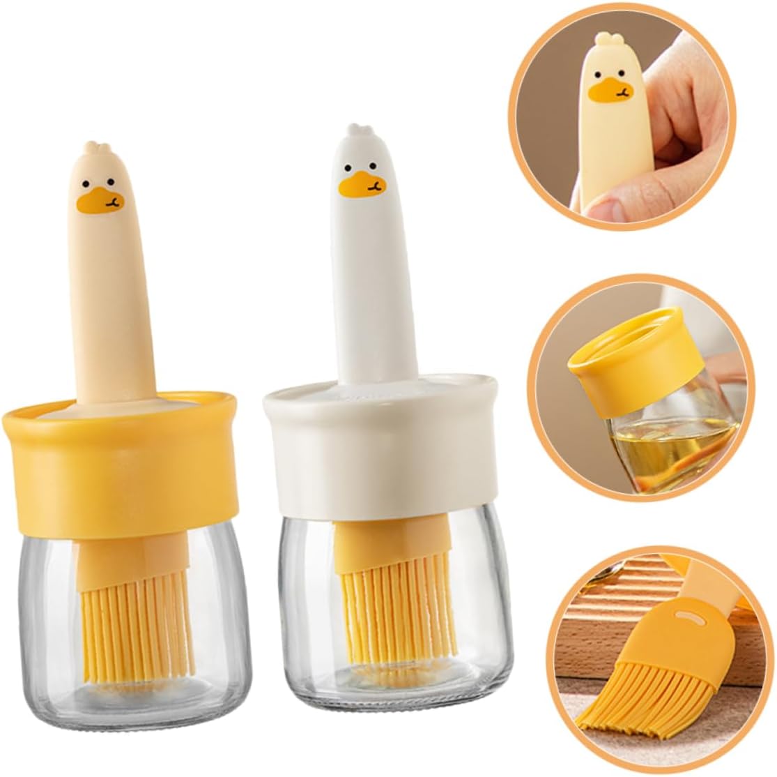 Silikonska Flašica za Ulje u Obliku Patkice