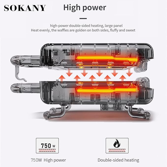 SOKANY Grill Toster 750W
