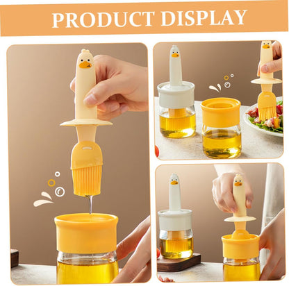 Silikonska Flašica za Ulje u Obliku Patkice