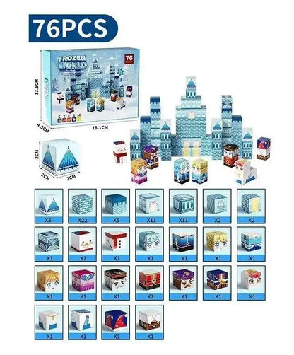 Minecraft Magnetne Kocke – Creative World Setovi (76 i 192 Dela)