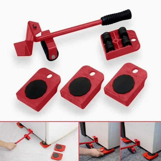 5-Delni Set za Pomeranje Nameštaja