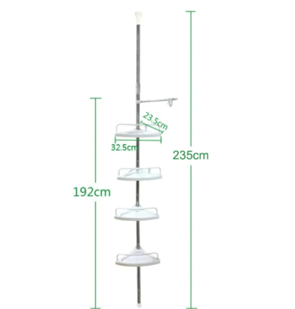 Ugaona Polica za Kupatilo