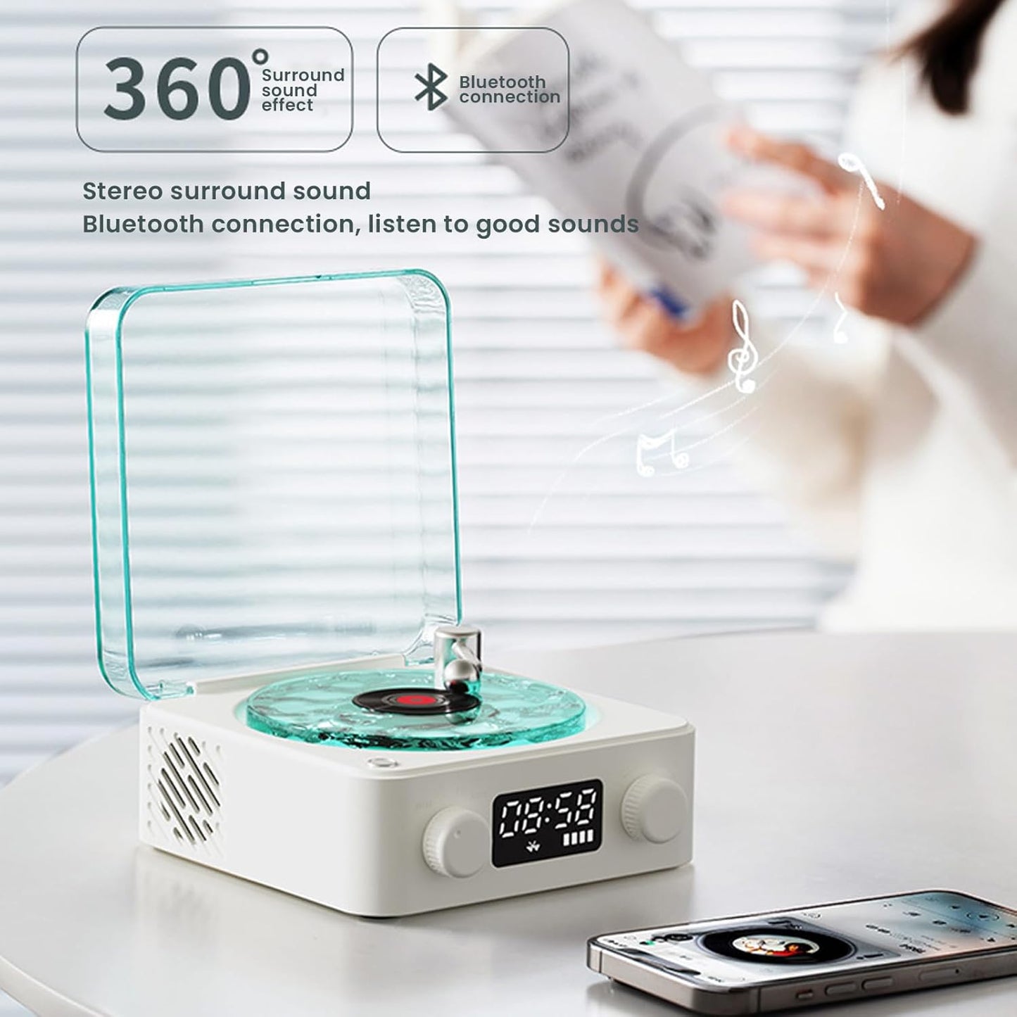 Gramofon Bluetooth Zvučnik