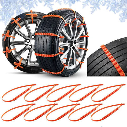 Lanci za Gume Protiv Proklizavanja (10 Komada)