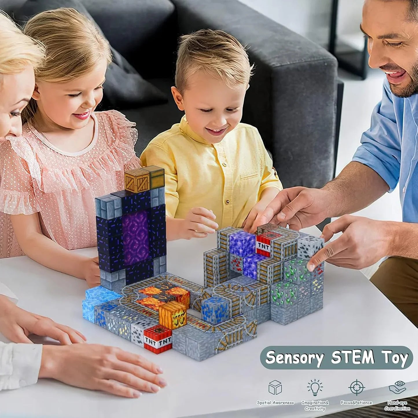 Minecraft Magnetne Kocke – Creative World Setovi (76 i 192 Dela)