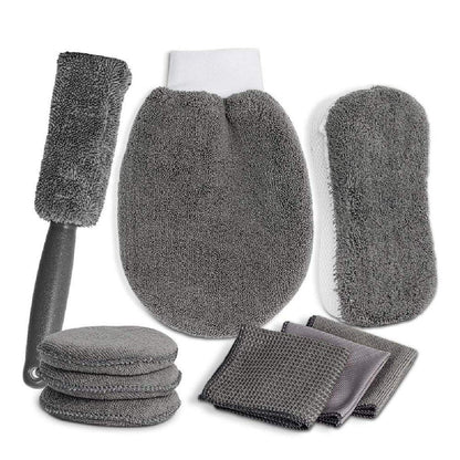 Set Krpa za Pranje i Čišćenje Vozila 9u1