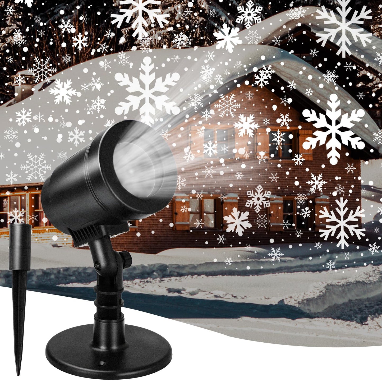 Novogodišnji Projektor Snežne Pahulje