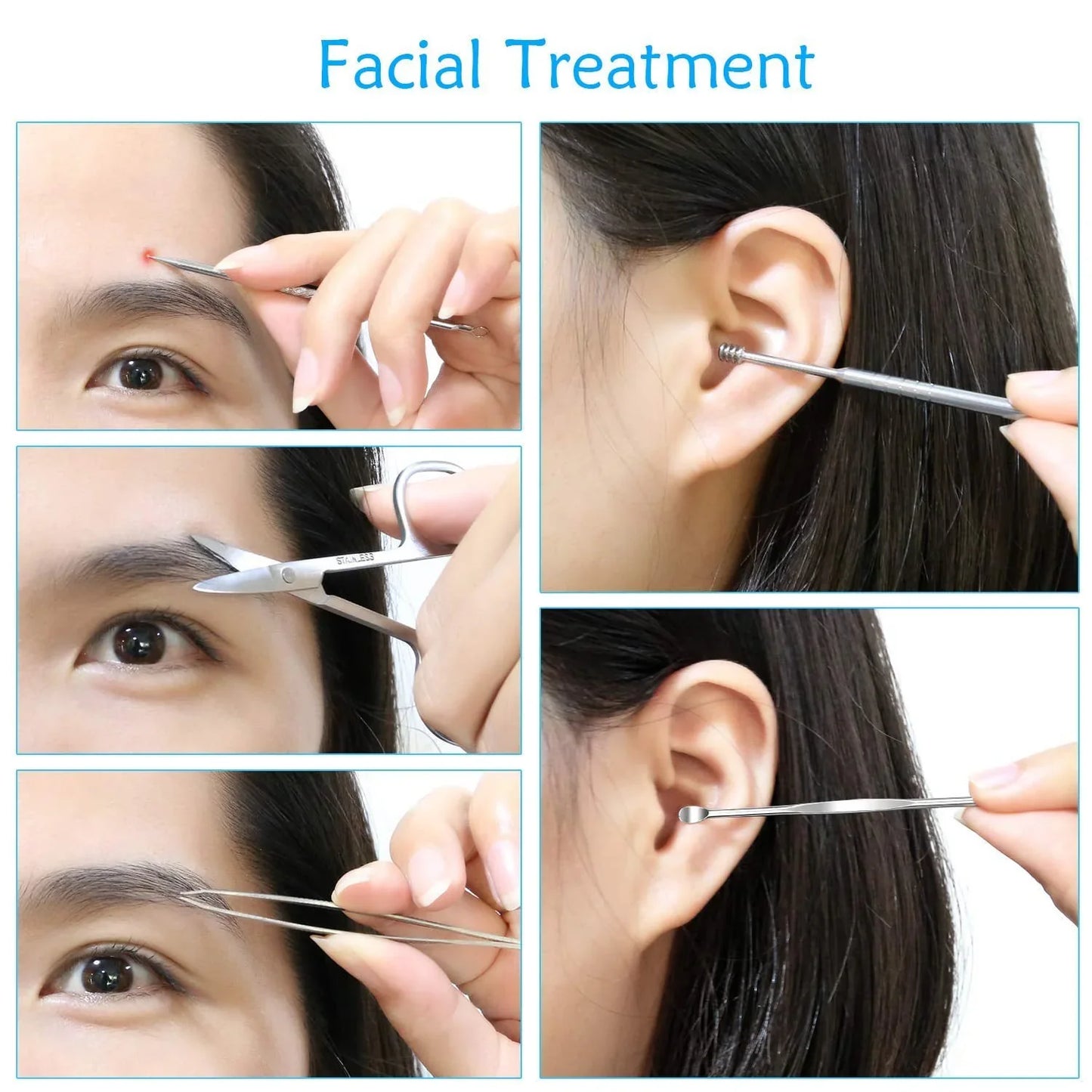 Set za Negu Noktiju Manikir i Pedikir 19 U 1