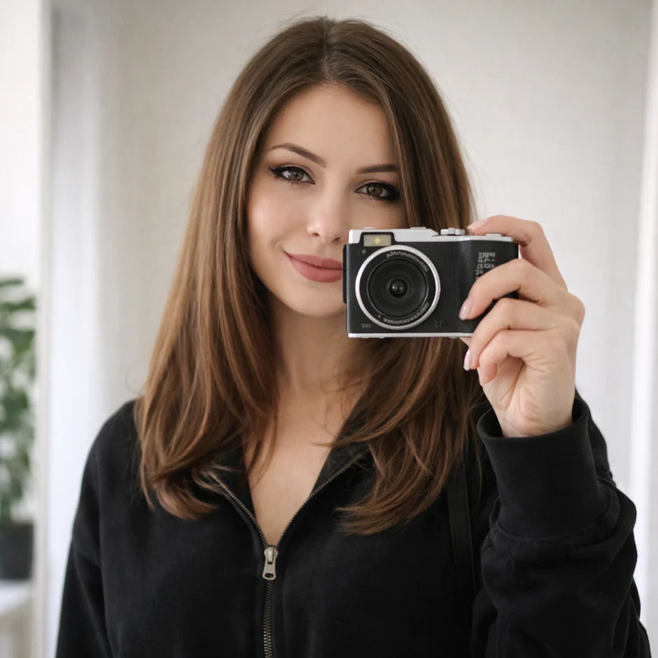 Digitalni Retro Fotoaparat iz 2000-ih