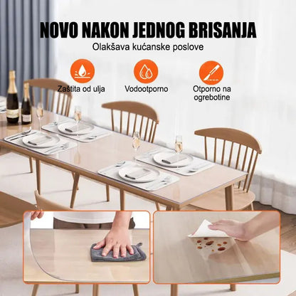 PVC Pokrivač Stola 90×160 cm | DURACOVER