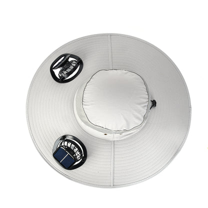 Šešir sa Ventilatorom na Solarno Napajanje
