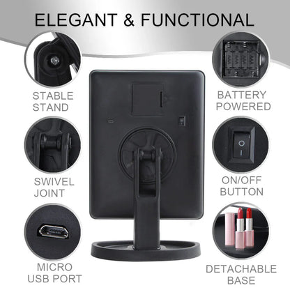 LED Ogledalo za Šminkanje