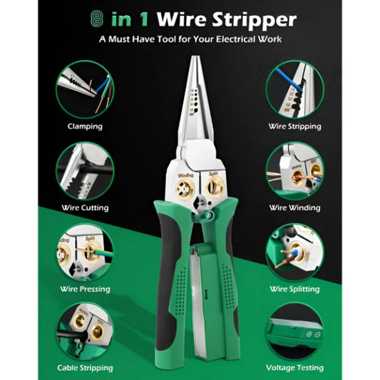 8 u 1 Višenamenska Klešta za Struju | POWERPLIERS
