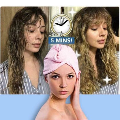 Peškir za Kosu Koji se Brzo Suši | HAIRWRAP