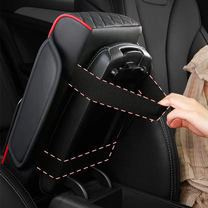 Auto Naslon za Ruku sa Memorijskom Penom – Držač za Čašu i Telefon