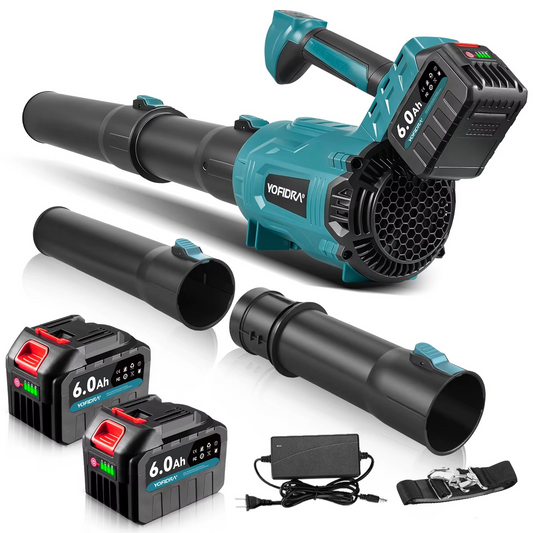 Električni Duvač Snega i Lišća + 2 Baterije