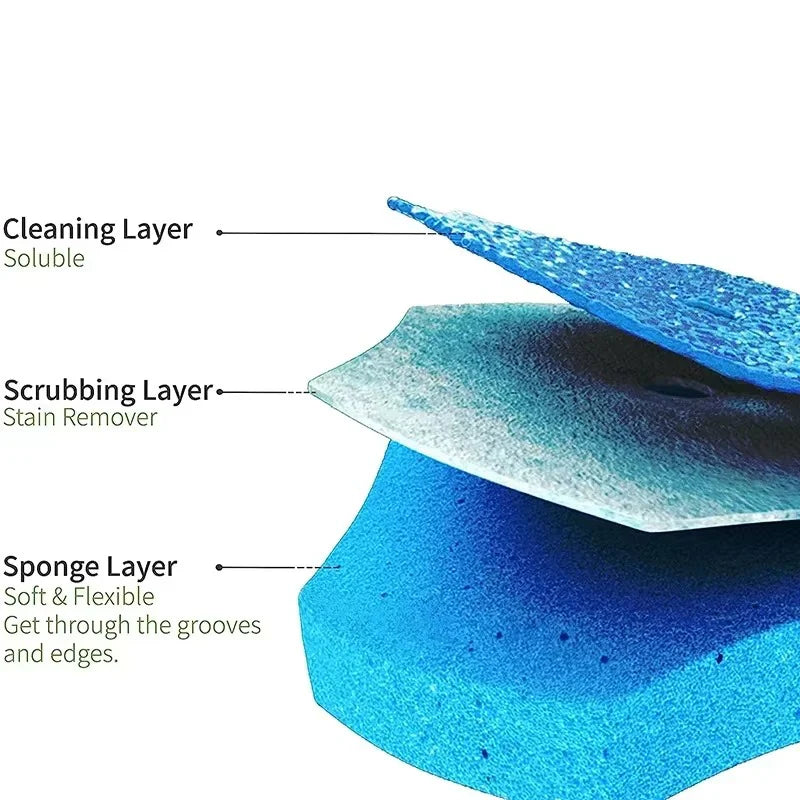 Set za Čišćenje WC Šolje sa Sunđerima (8 Komada)