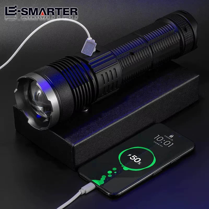 Super Snažna LED Laserska Lampa