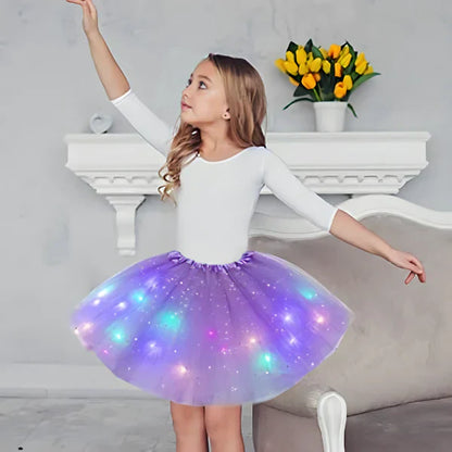 Suknjica sa LED Svetlima za Devojčice | PRINCESS