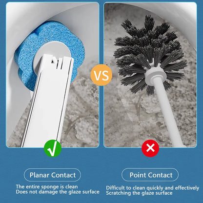 Set za Čišćenje WC Šolje sa Sunđerima (8 Komada)