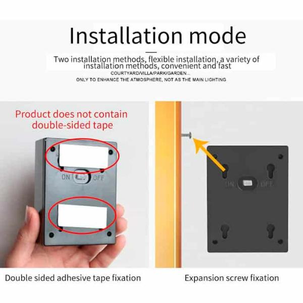 LED Zidna Solarna Lampa (2 Komada) | DUOLUMO