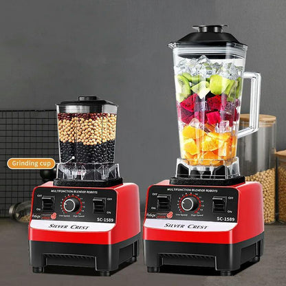 Profesionalni Blender Silver Crest 4500W – 2 Posude