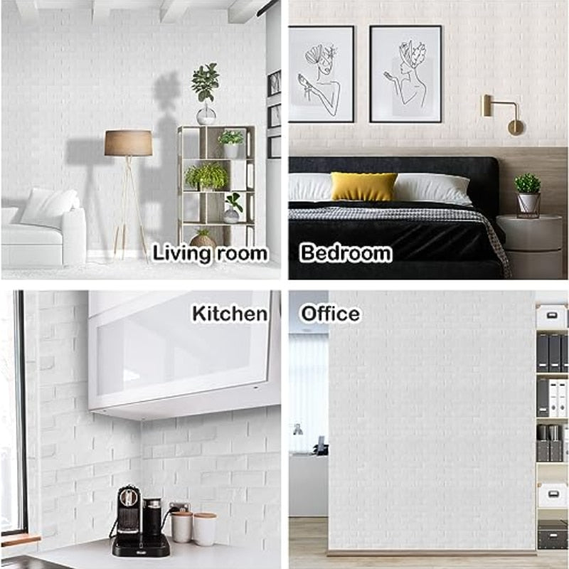 3D Samolepljive Tapete (5 Komada) | BRICKSBY