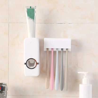 Držač Četkica i Dozator Paste Za Zube | BRUSHBASE