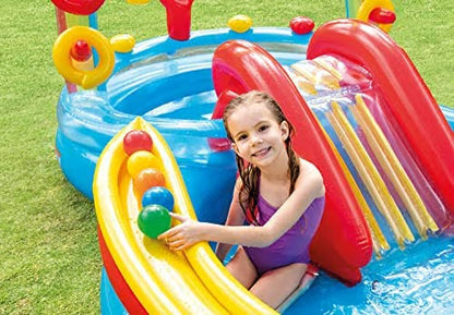 Intex Dečiji Bazen sa Toboganom 297 × 193 × 135 cm