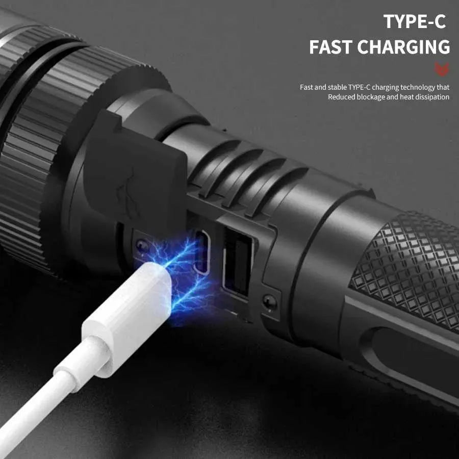 Super Snažna LED Laserska Lampa