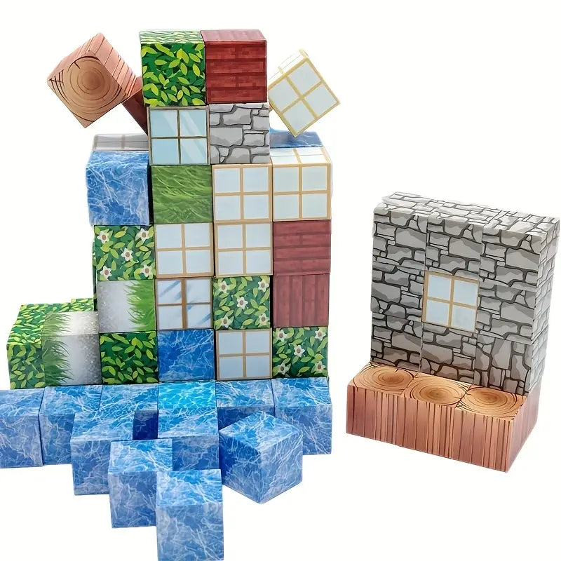 Minecraft Magnetne Kocke – Creative World Setovi (76 i 192 Dela)